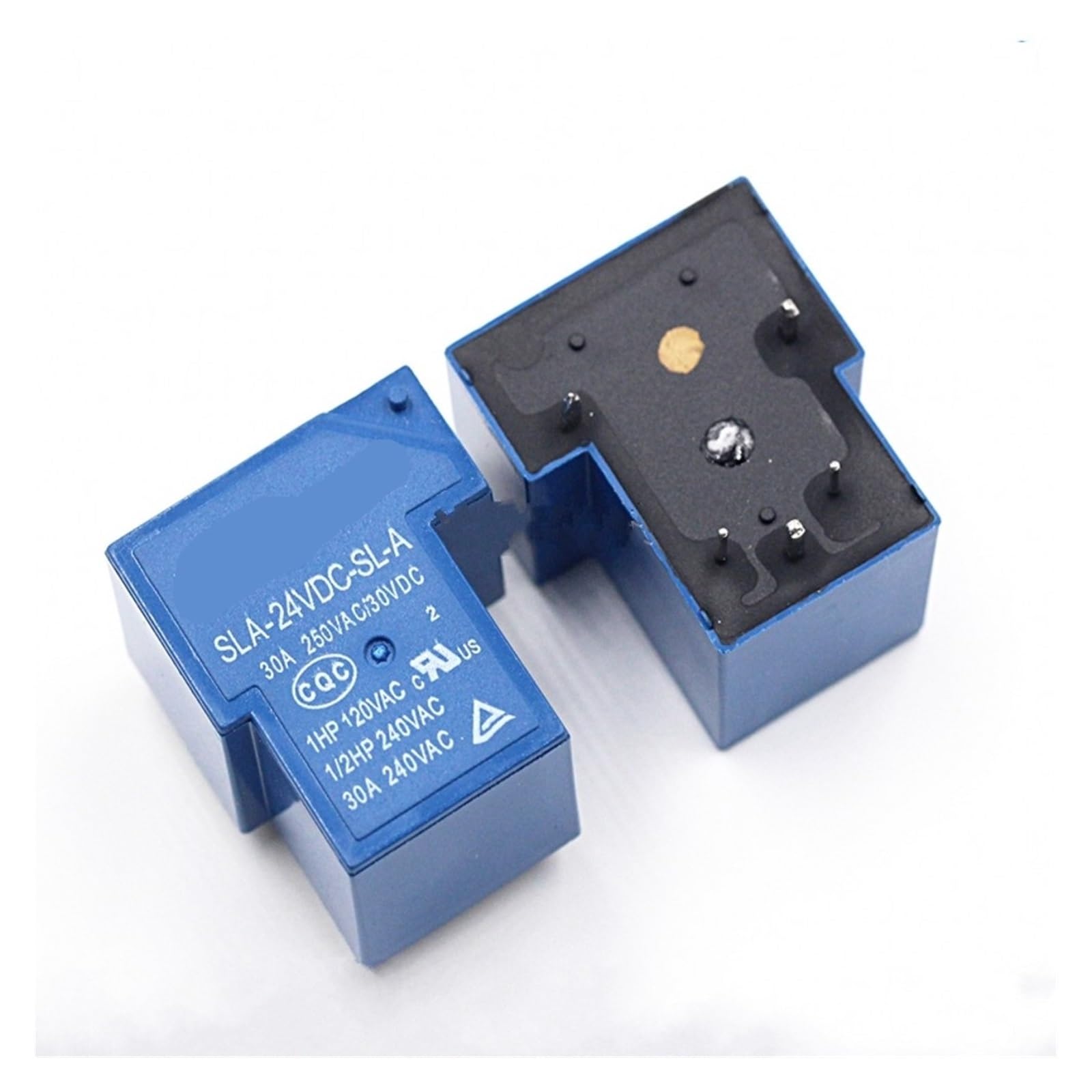 AARTERZZA 10pcs Power relays SLA-24VDC-SL-A 24V 30A 5PIN a Group of Normally Open