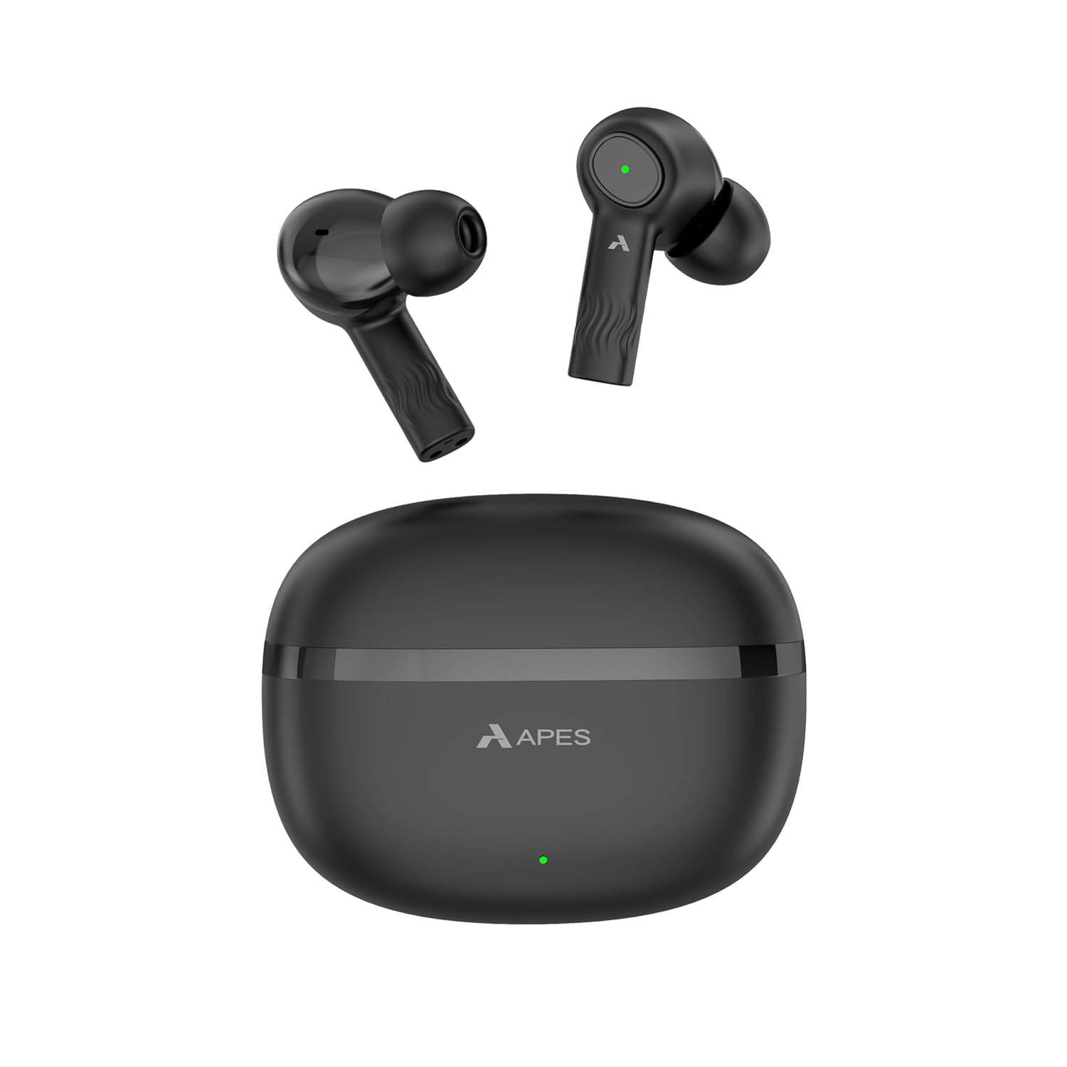 APES RhythmRaja Wireless Bluetooth Earbuds, ANC and ENC, 8mm Drivers, Bluetooth v5.4 (Black) APES RhythmRaja Wireless Bluetooth Earbuds, ANC and ENC, 8mm Drivers, Bluetooth v5.4 (Black)