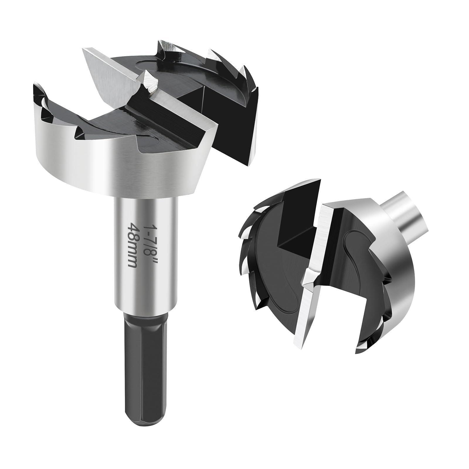 Photo 1 of 1-7/8 Inch Forstner Bit for Woodworking,1-7/8" Forstner Drill Bit for Wood,Wood Drill Bit Woodworking Hinge Cutter Tool for Woods Plywood Plastic