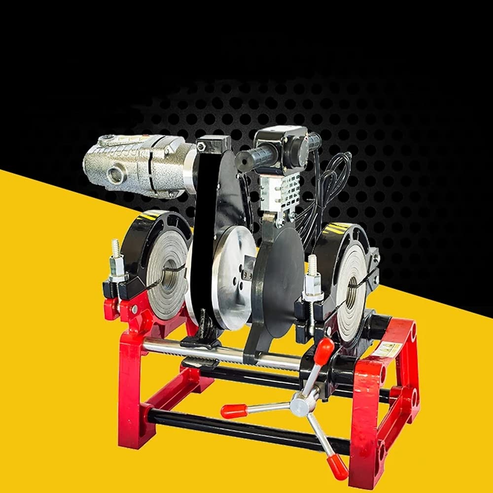63-200mm Manual Hot Melt Hydraulic Four Ring Docking Machine PE/PPR/PB/PVDF Pipe Butt Welding Machine