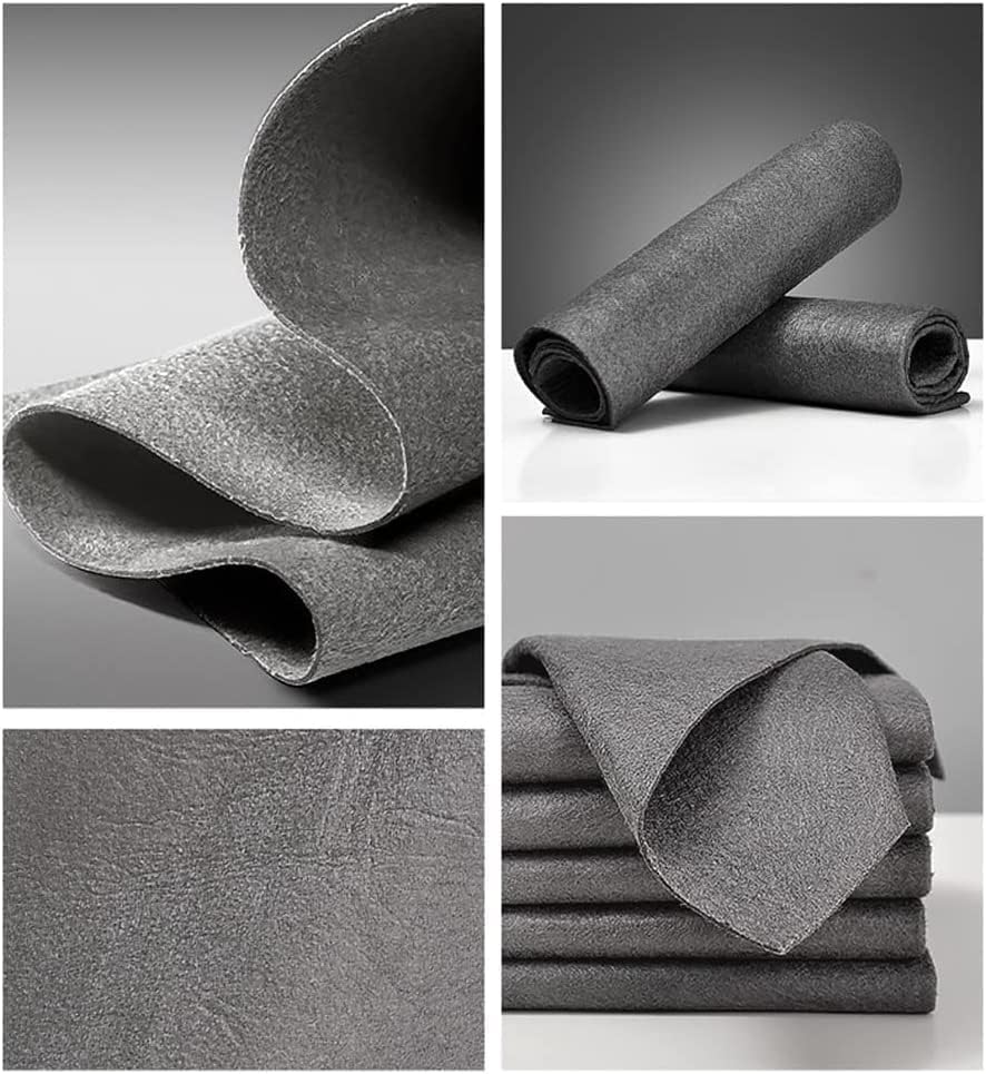 Miniatura 9 de Sonorou Magic - Paño de limpieza mágico, 15.7 x 11.8 pulgadas, gran paño de limpieza de fibra de microfibra reutilizable sin rayas para cocina,