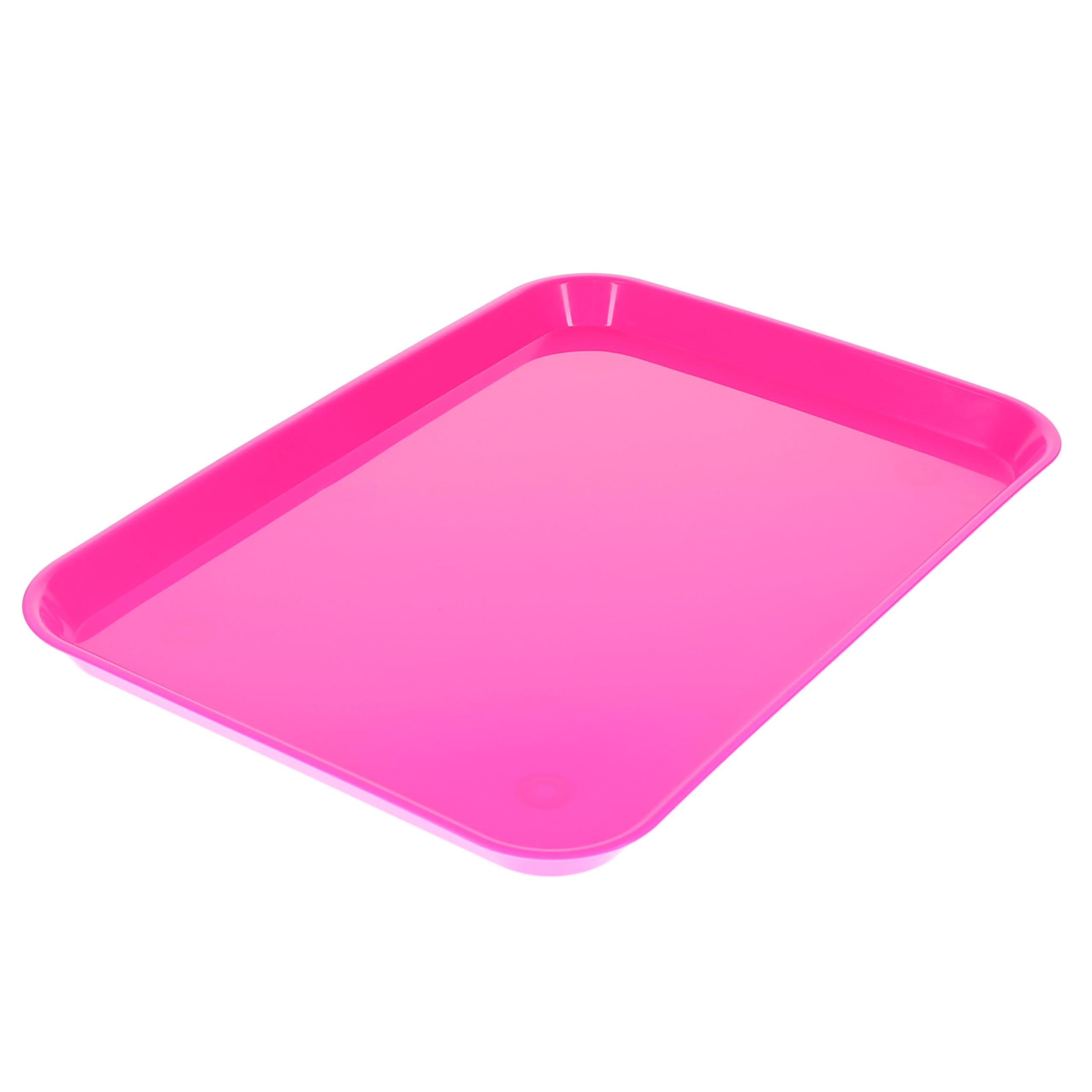 HSB 108150, Set-Up Tray Flat, #B, Ritter, Neon, Pink Plastic, 13-3/8