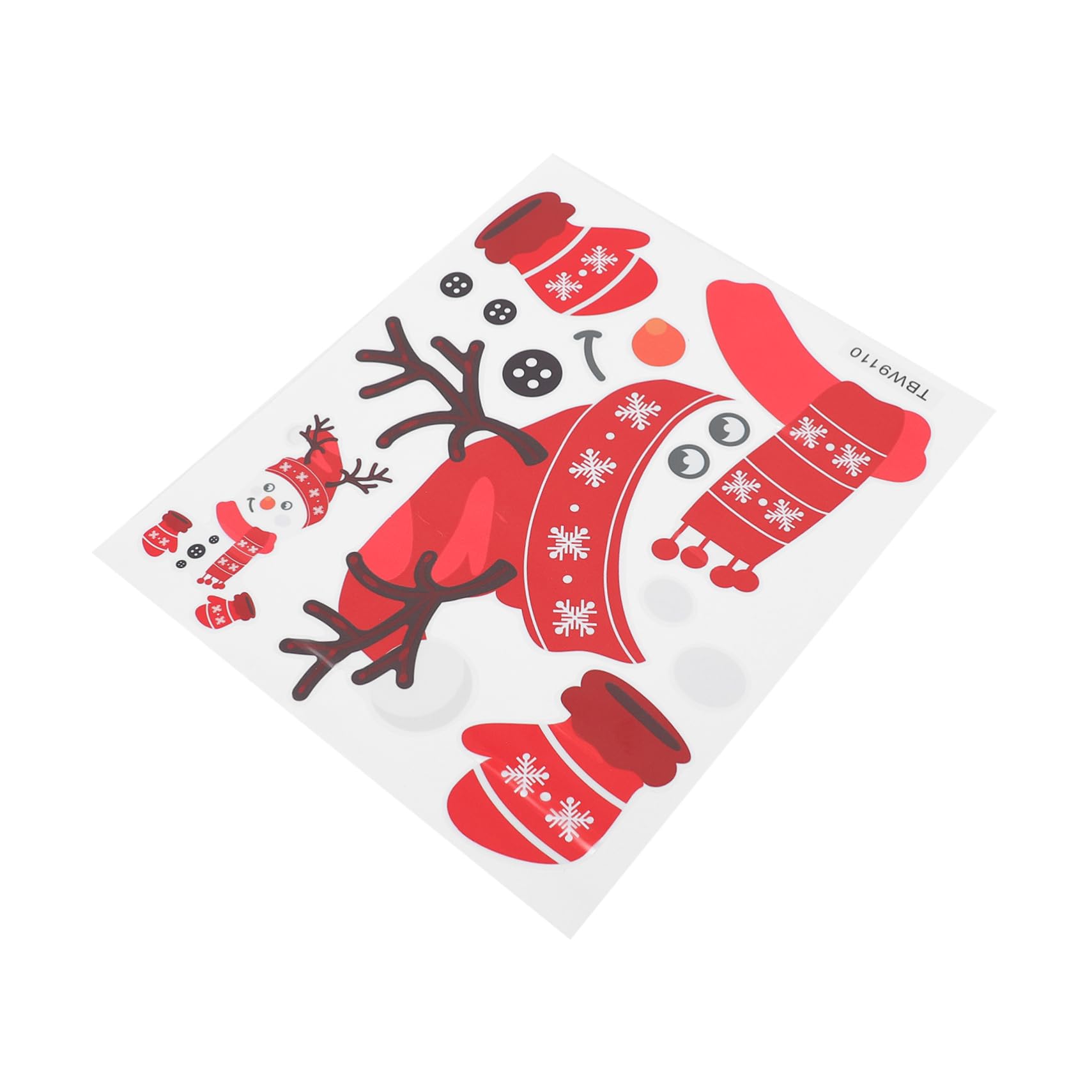 Aufkleber Kinder Weihnachten Verschiedene Schneeman Produktbild-Vorschau 7