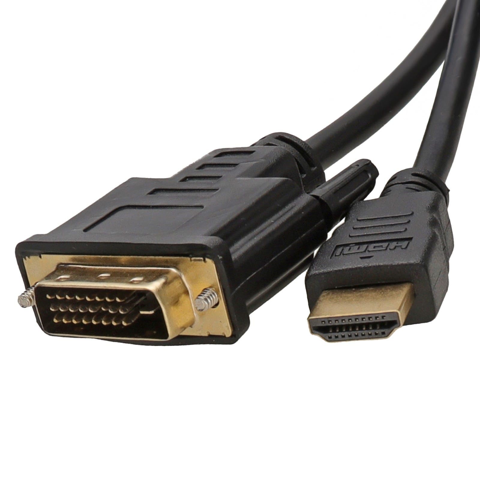 kenable DVI-D 24+1 Mâle Vers HDMI Câble Vidéo Plaqués Or 0,5 m