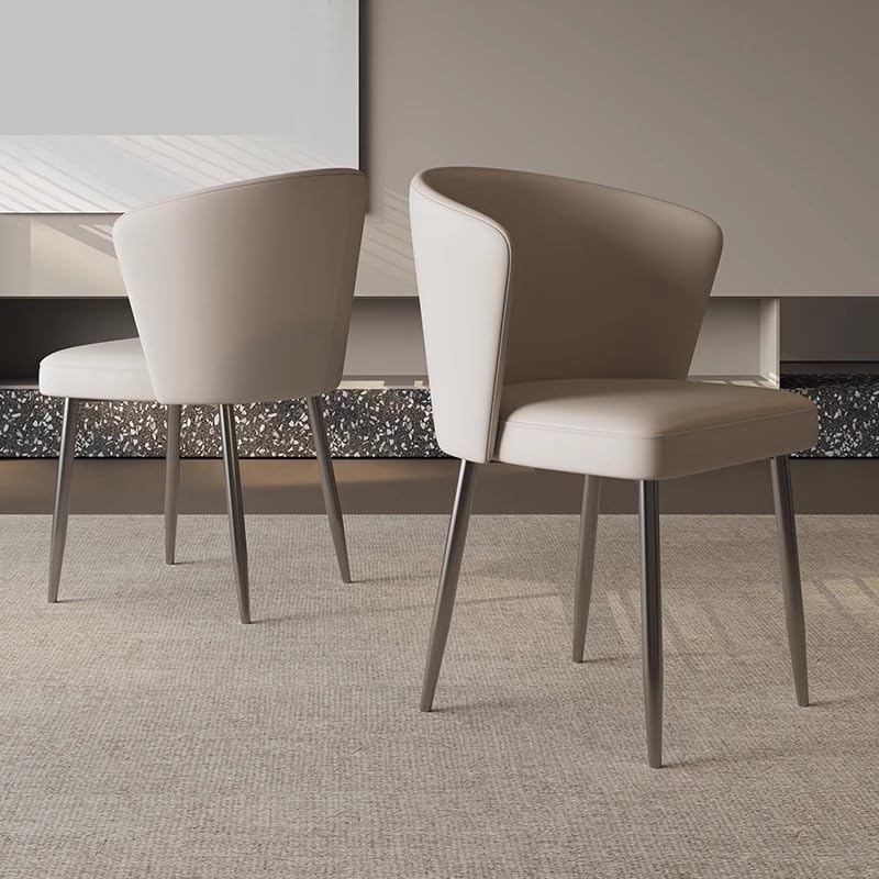 Office Chair Italian Light Luxury Dining Chairs for Home Use Minimalist Dining Table Chairs Modern Minimalist Backrest Chairs Stools Gaming Chair