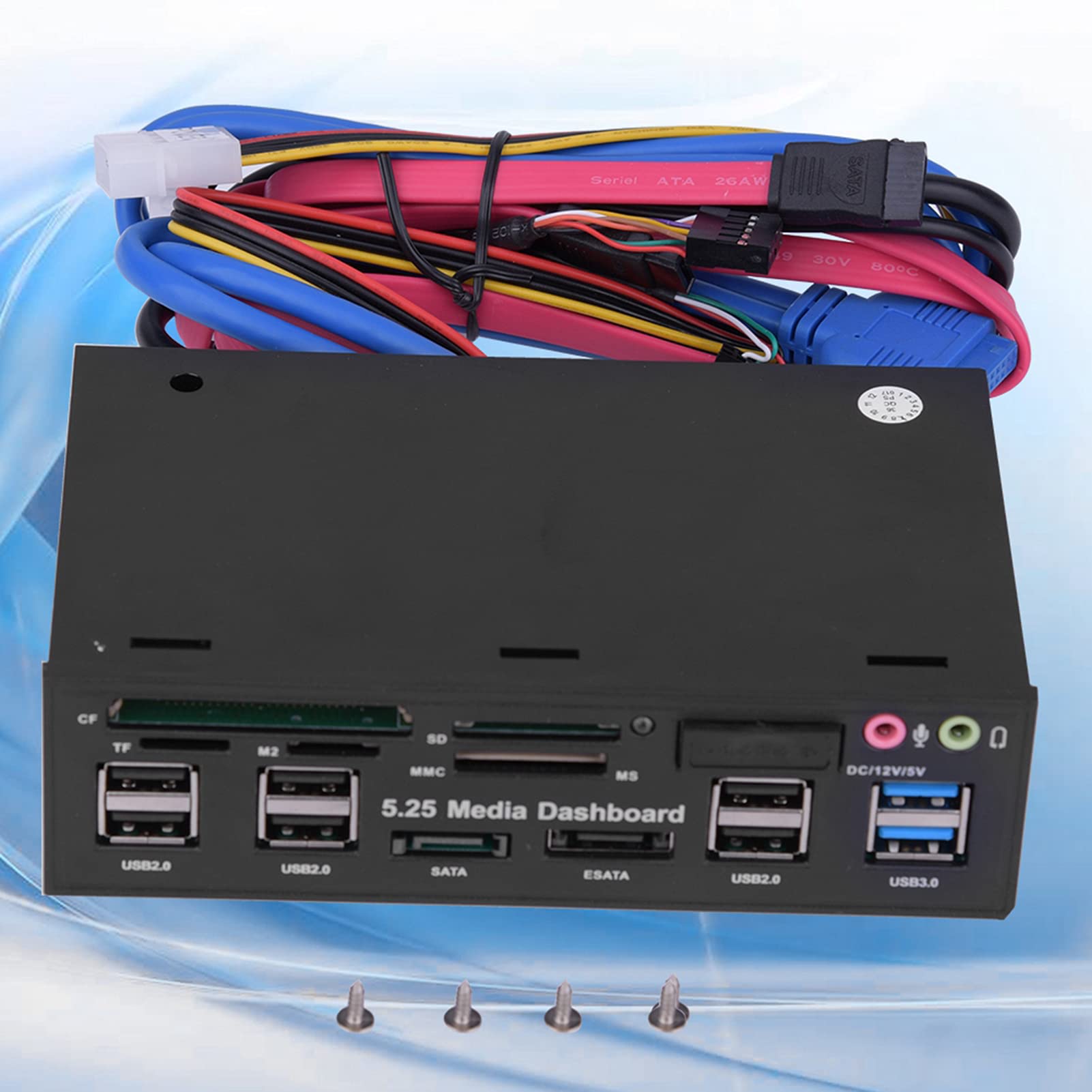 Frontplatte, Medien-Dashboard, Frontplatte, Multi-Kartenleser, Interner Kartenleser, PC-Frontplatte, USB, Frontplatte, Medien, Frontplatte,