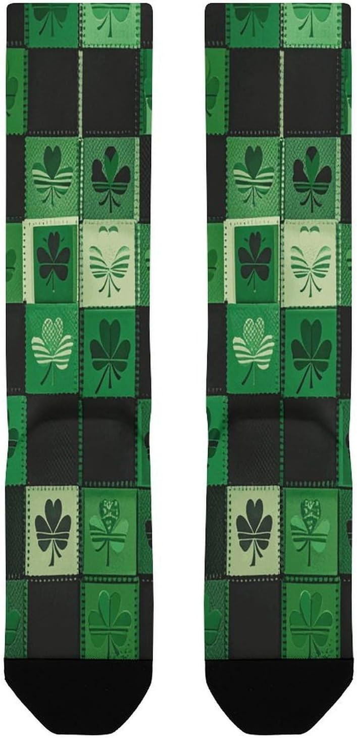 Shamrock Knee High Soccer Socks Moisture Wicking