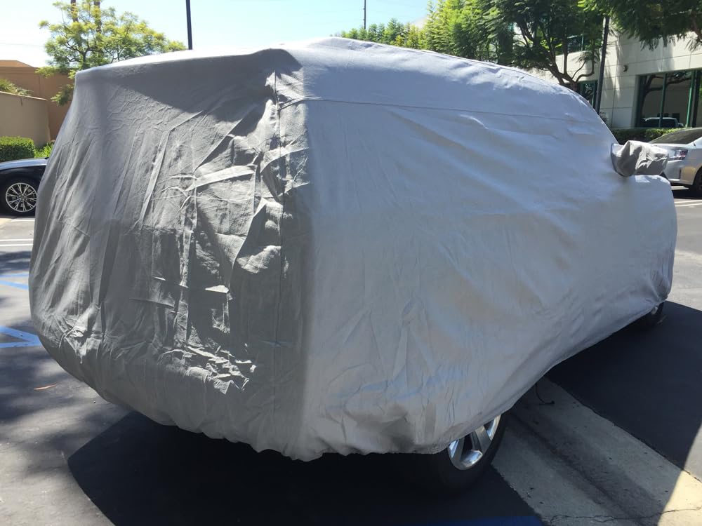 CarsCover Custom Fits for 2007-2023 Chevy Suburban SUV Car Cover Heavy Duty All Weatherproof Ultrashield — view 6