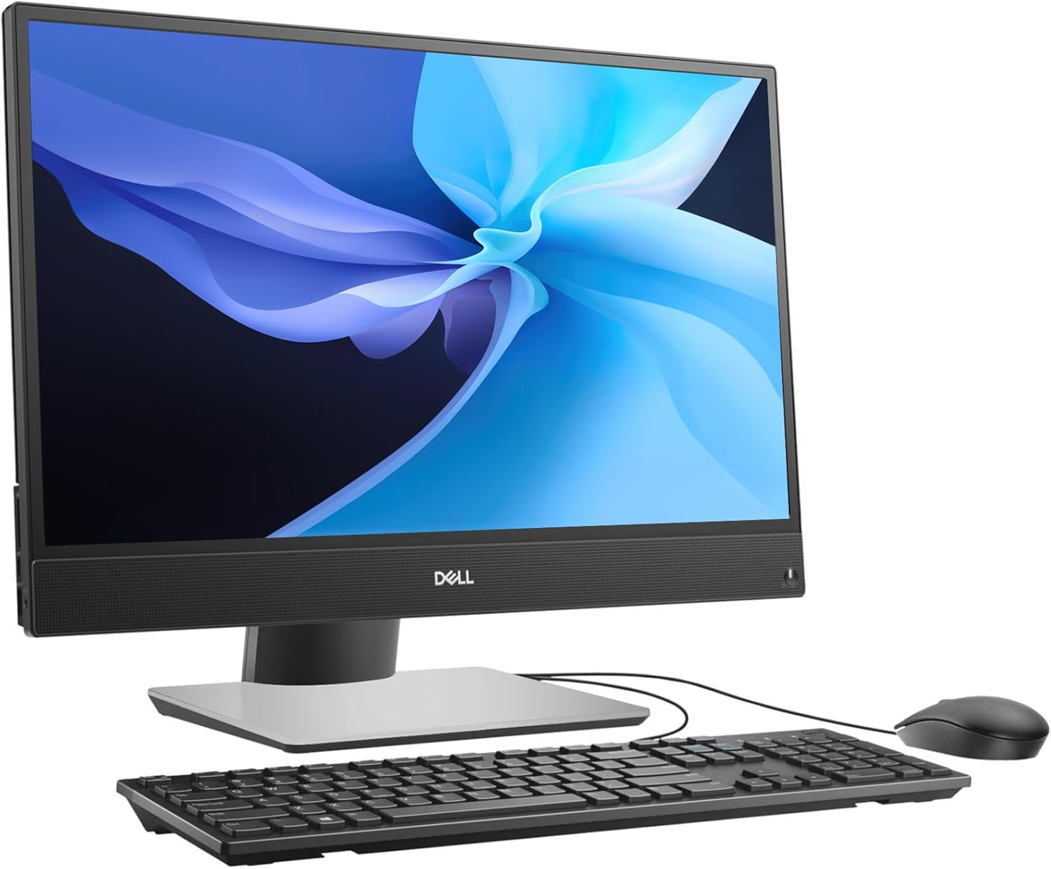 Dell OptiPlex 5270 All-in-One Desktop PC, 21.5-Inch FHD, Quad-Core i5-9400, 16GB RAM, 256GB SSD, WiFi, Bluetooth, No CAM, Windows 11 Pro (Renewed)