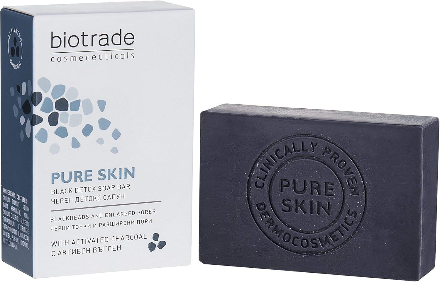 Pure Skin Black Detox Soap Bar