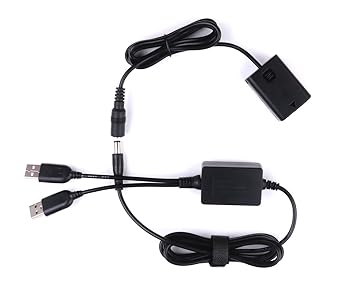 CCYC Version AC-PW20 Dual USB Power Adpater DC Coupler NP-FW50 Battery for a3000, a5100, a6000, a6300, a6500, RX10 II, ?7R, A7II, A7RII, A7SII,SLT-A35, NEX-3N, NEX-5N, NEX-6, NEX-C3