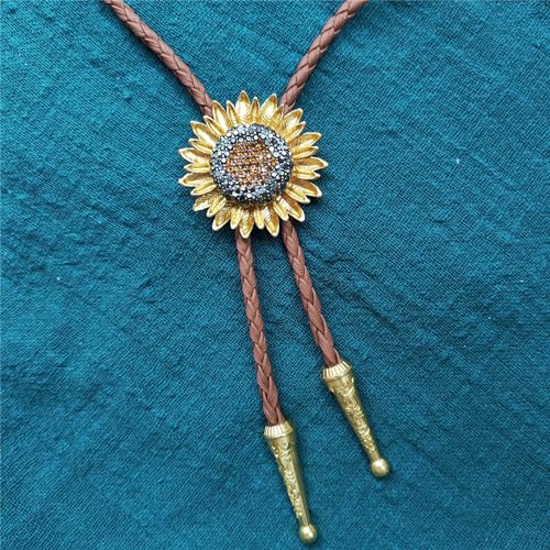 Image of Animal & Plant Bola Tie Bolo Tie Wedding Necklace for Men Women Groomsmen Western Cowboy Necktie