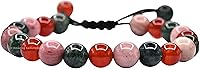 Vista 42 de Pulsera de cesación de fumar Amazing Gemstone - Pulsera de ayuda para dejar de vapear - Juego de pulsera de hematita, ojo de tigre y amatista