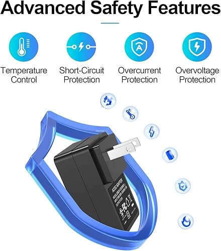 Miniatura 4 de Fuente de alimentación de 12 V CC, adaptador de corriente de 12 voltios y 2 A, enchufe de pared con certificación UL para tiras de luces LED,