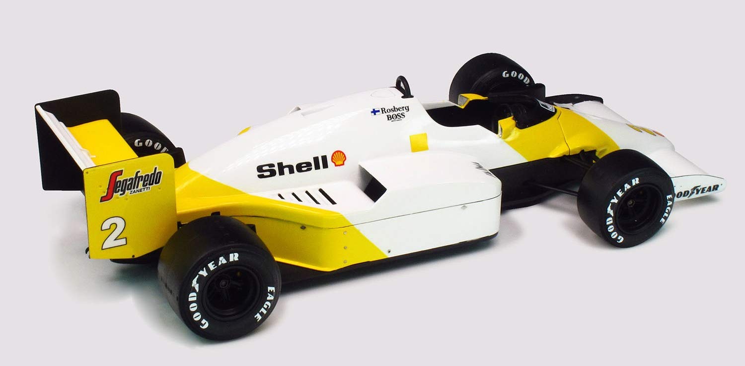 プラッツ/Nunu 1/20 マクラーレン・TAGポルシェ MP4/2C Platz NuNu 1/20 McLaren MP4/2C 1986 Portuguese GP Plastic Model