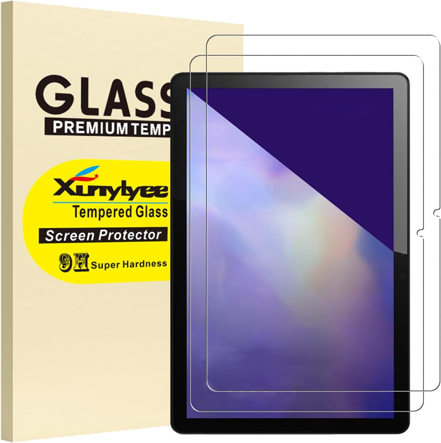 2 Pack, Screen Protector for Lenovo Tab M10 3rd Gen 10.1 Inch Android 16 15 Tablet Tempered Glass Film [235 * 154mm/ 9.25 * 6.06 inch]
