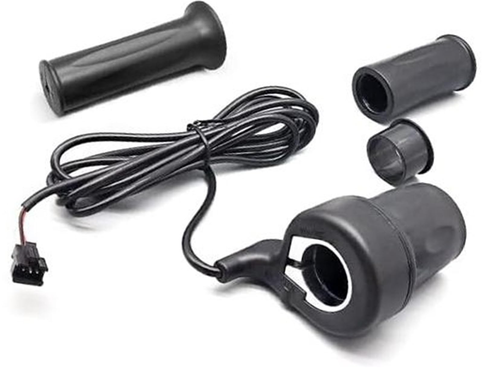 Acceleratore a mezza torsione for bici elettrica Acceleratore di velocità for bici elettrica 24V 36V 48V 60V 72V ImpermeabileSM Parte for bici elettrica, for scooter elettrico pieghevole Accel
