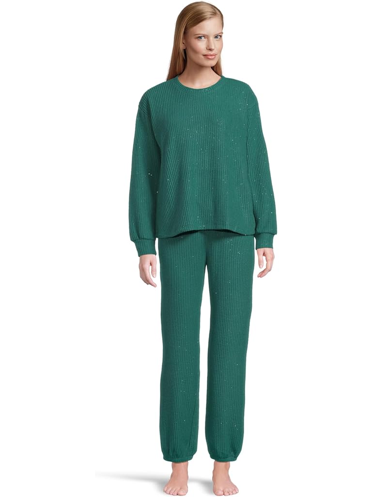 Green P.J. Salvage Fireside Sparkle Pj Set