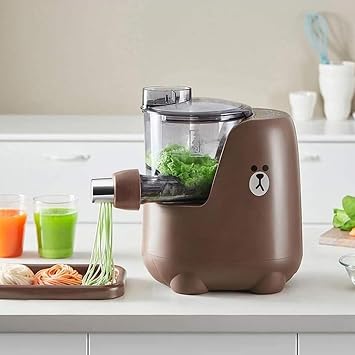 Automatic Noodle Maker, Non-Stick Machine Knife and Thickness Settings Electric Noodle Maker 3 Minute Power Off Memory Band Noodle Mold Quick Step 3 Step Making
