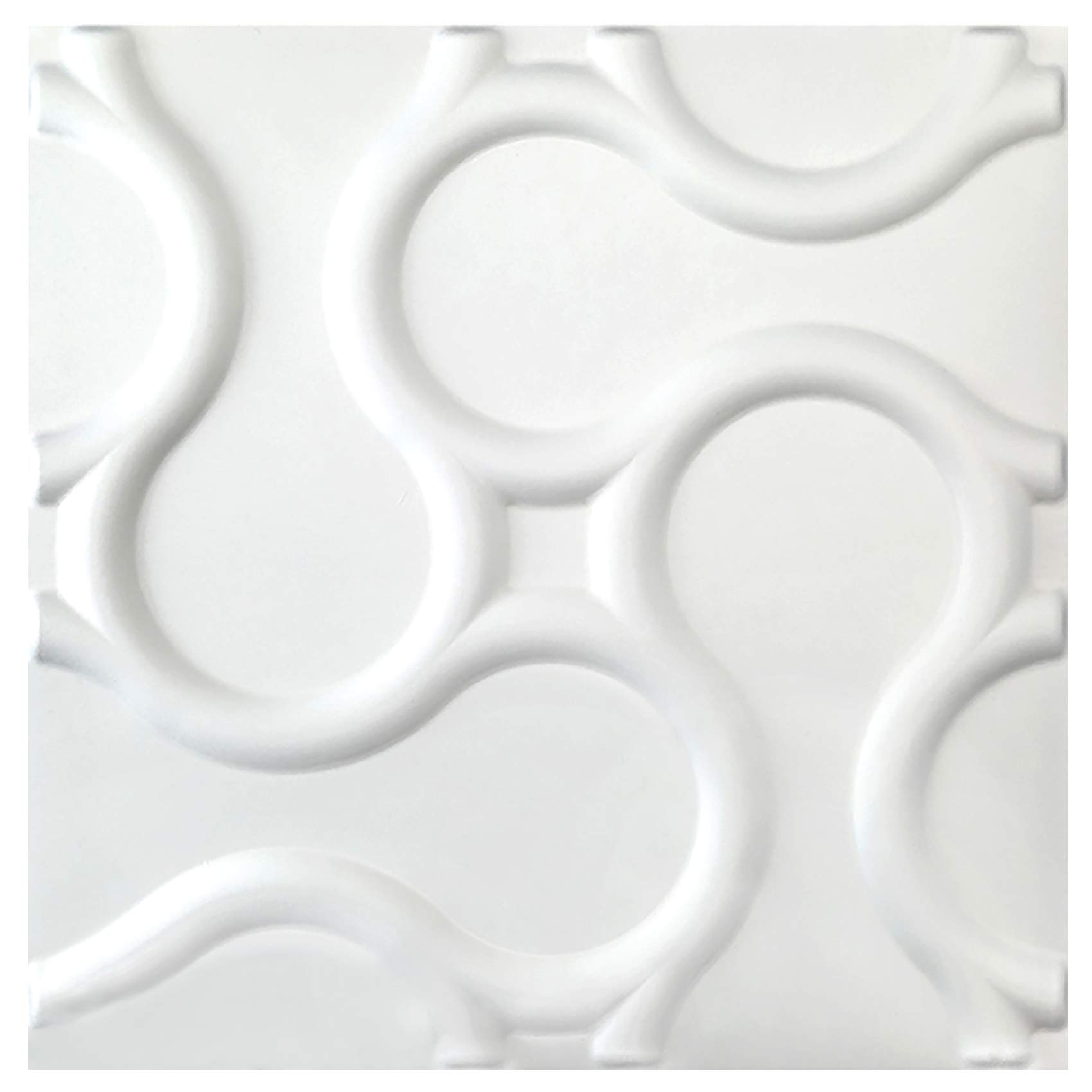 Paneles de pared 3D, caña de azúcar & fibra de bambú blanco - paneles 100% naturales Revestimiento de pared (60x60cm RATTAN, 25 metros cuadrados), revestimiento, paneles de techo,