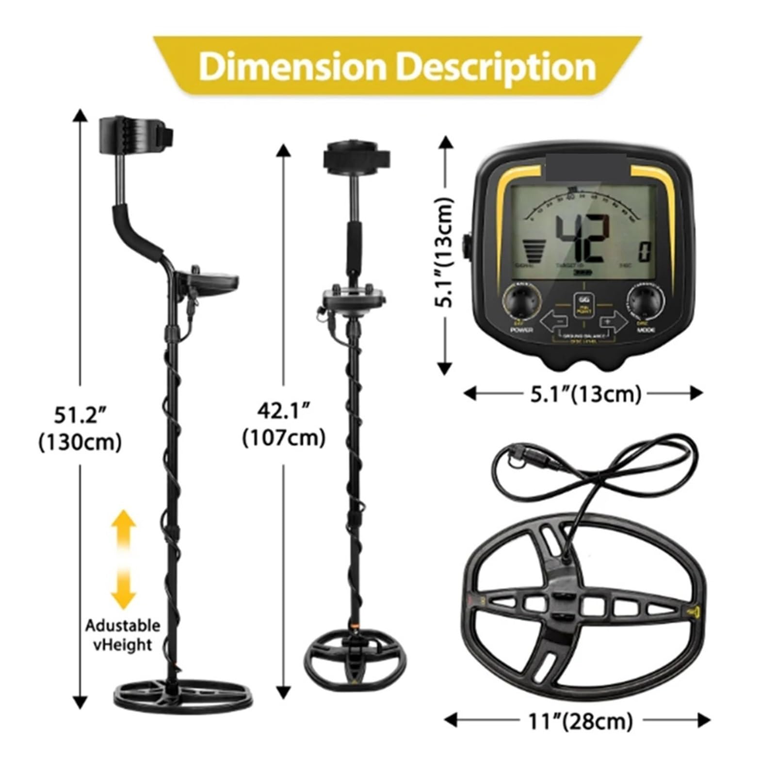 Wykrywacz Metali Tx-850 O Wysokiej Wydajności Do Podziemnego Wyszukiwania Skarbów, Wyświetlacz Lcd, Superstabilne Tryby, Wysoka Dokładność