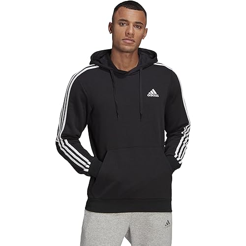 adidas Men's Essentials 3-Stripes French Terry Hoodie