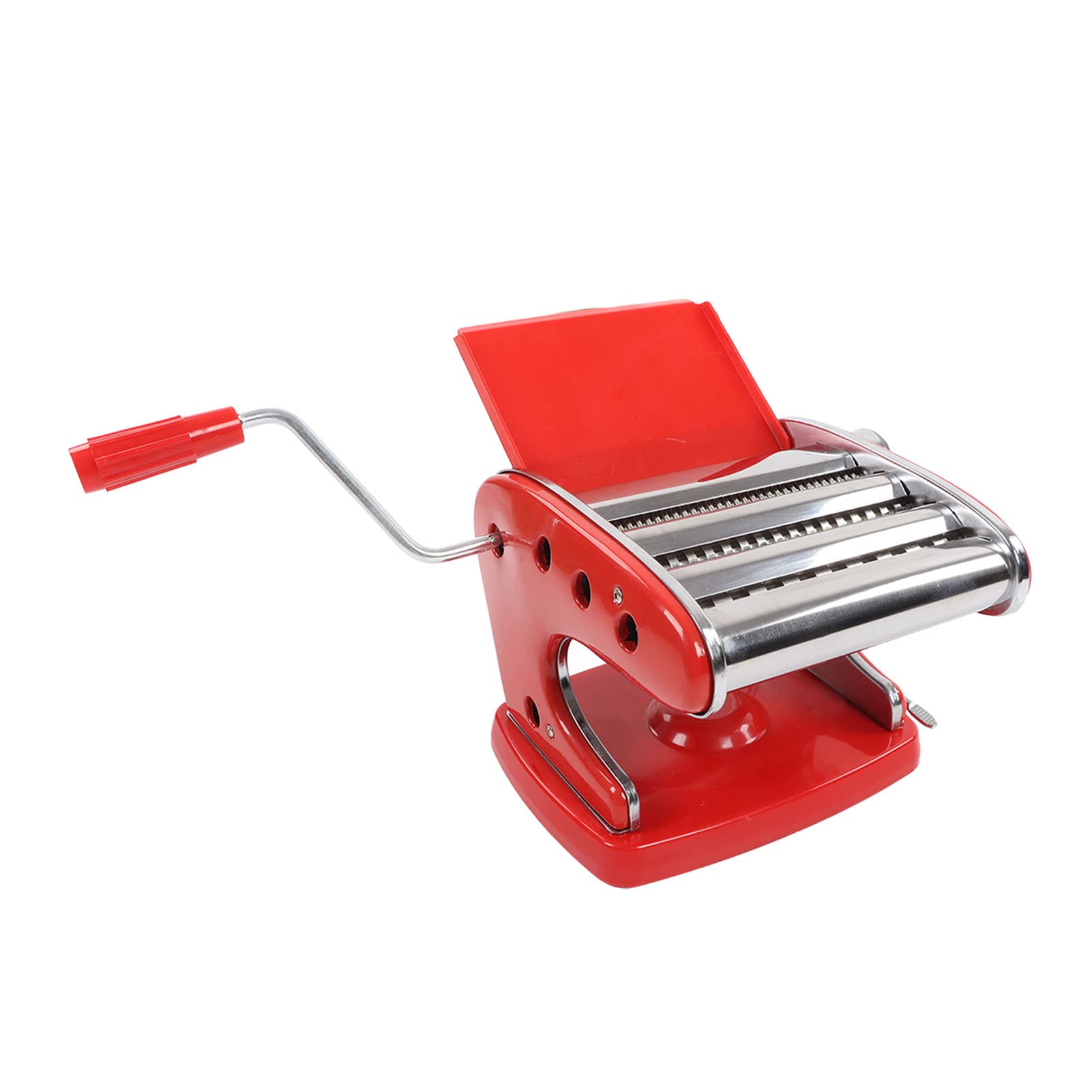 Máquina para Hacer Pasta, Fabricante de Fideos Manual de Acero Inoxidable con 6 Engranajes para Albóndigas Frescas y Fettuccine para Chefs Caseros (Hoja de ventosa tipo 3)