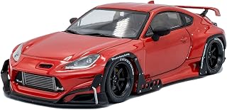 Solido Toyota GR86 Pandem 2022 – 1:43 Modellauto in Rot, Exklusives Widebody-Design, Präzises Die-Cast Modell für JDM- und Tuning-Fans