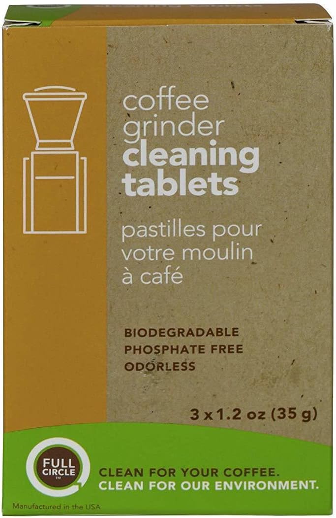 Biodegradable Coffee Grinder Cleaning Tablets