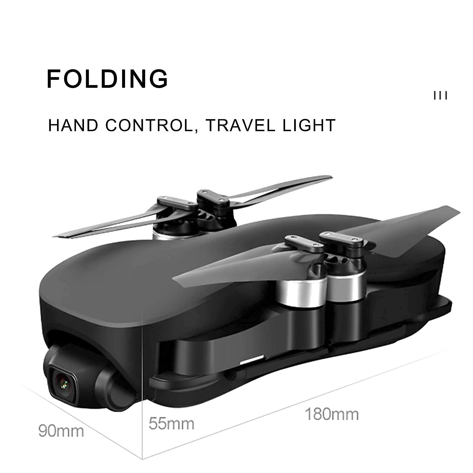 Dron Z Kamerą Trójosiowa Mechaniczna Fotografia Lotnicza Z Gimbalem 4K Uav Duże Obciążenie Hd Profesjonalny Obiektyw 4K Ultra-Daleki Zasięg Uav 5000 Metrów Automatyczny Powrót Do Domu Quadcopter, B