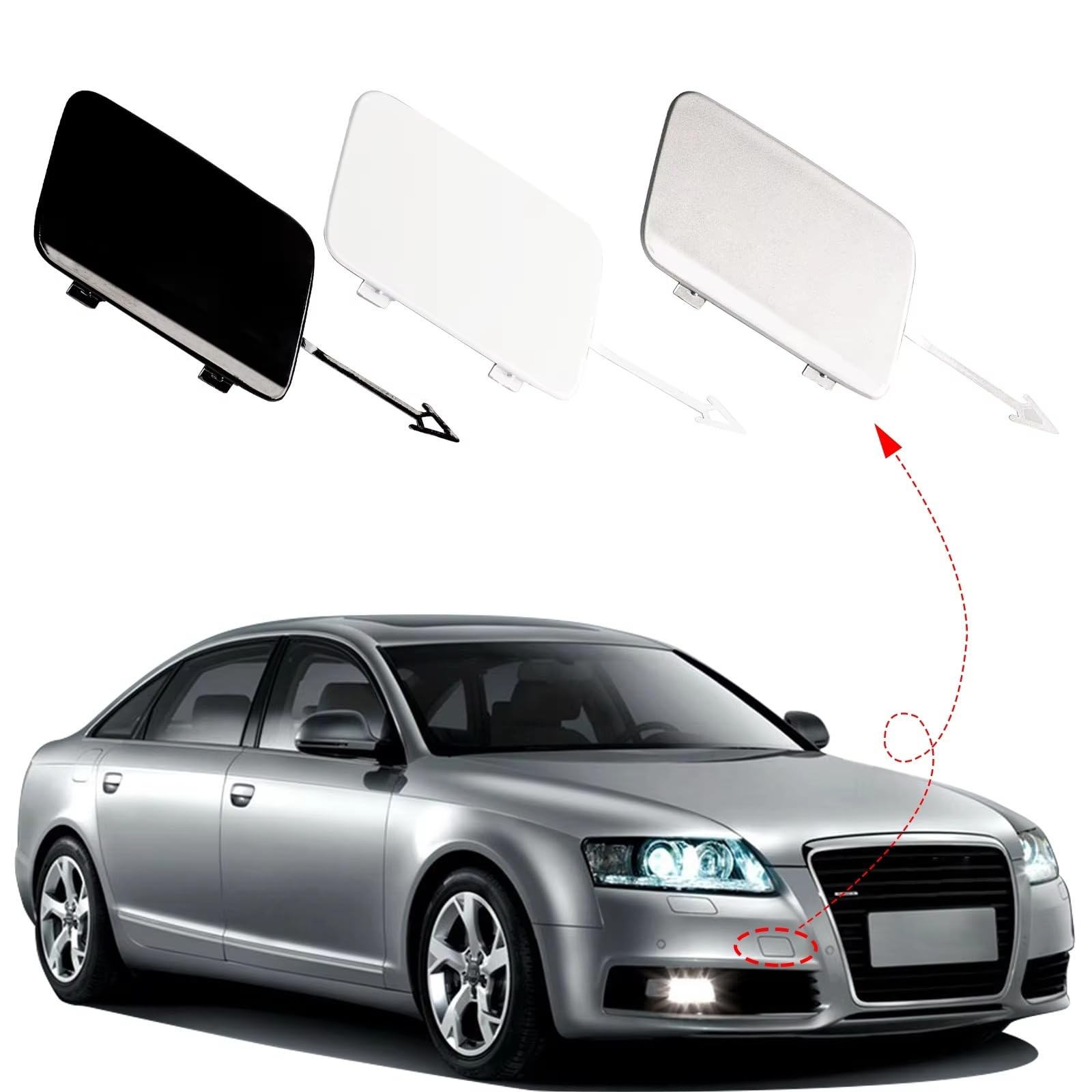 2013 Audi A6 Tow Eye Cap. 2012-15. S6 - 4G0807241AGRU - Genuine