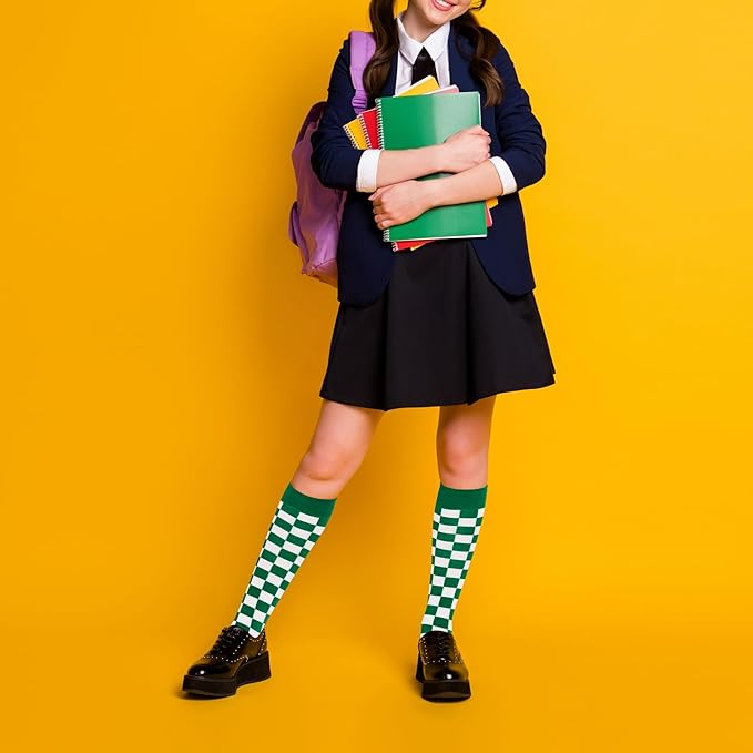 Benefeet Sox Medias Altas para Mujer Algodón Estampado miniatura 3