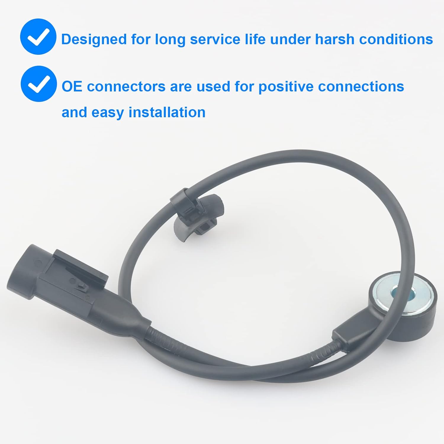 Knock Sensor 39250-2G100 Compatible with Hyundai Kia - 2010-2020 Santa Fe, 2008-2019 Sonata, 2010-2015 2018-2020 Tucson, 2010-2013 Forte, 2009-2020 Optima, 2011-2020 Sorento, 2011-2021 Sportage, More