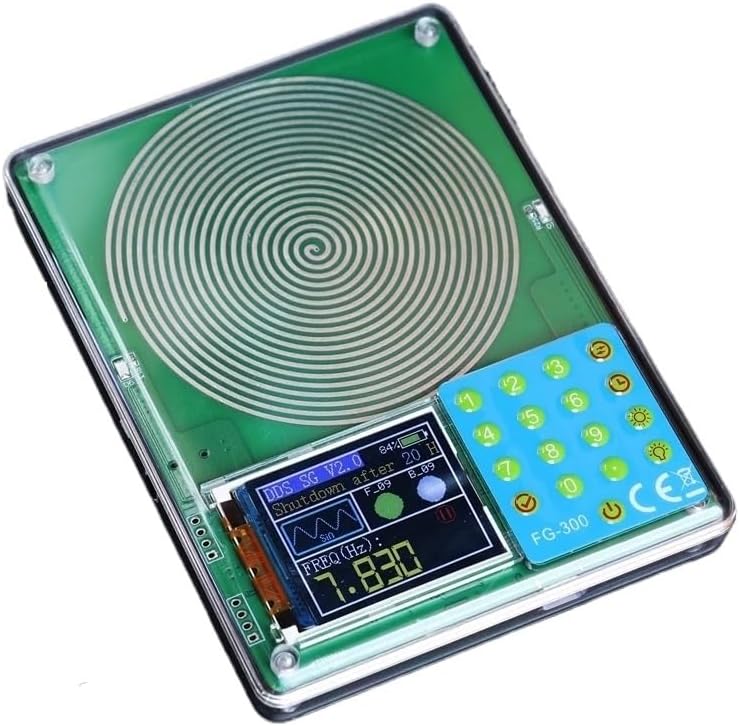 FG-300 DDS Function Signal Generator 0.001Hz-200KHz Adjustable Module Sine+Square+Triangle+Sawtooth Waveform ﻿(Plug in style)