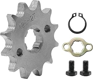 Saihisday 428 Chain Sprocket 12T 17mm Front Engine Sprocket