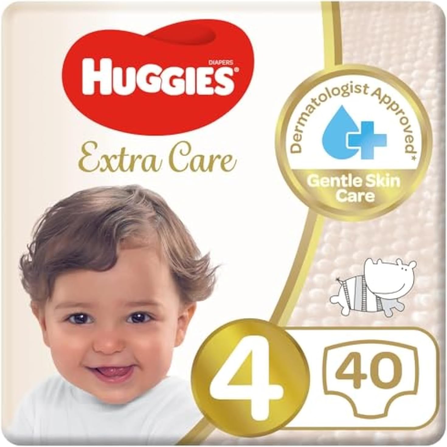 Huggies Extra Care Diapers Size 4 814kg 40pcs Amazon.ae Baby Products