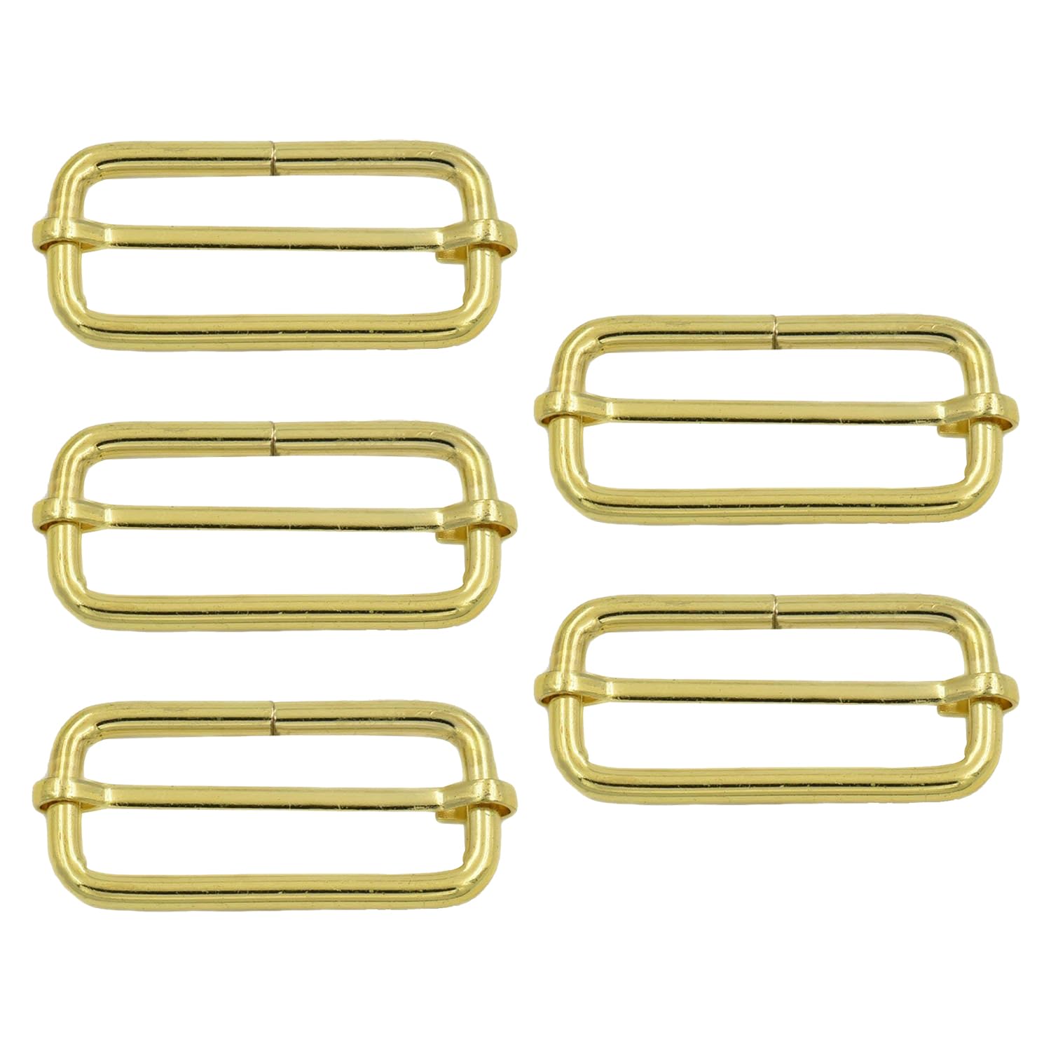 Weddecor Triglide Lot De 2 Boucles Coulissantes Argentées