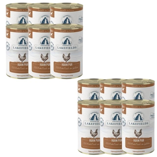 LAKEFIELDS MANUFAKTUR - Alimento complementario para perros (12 x 400 g)