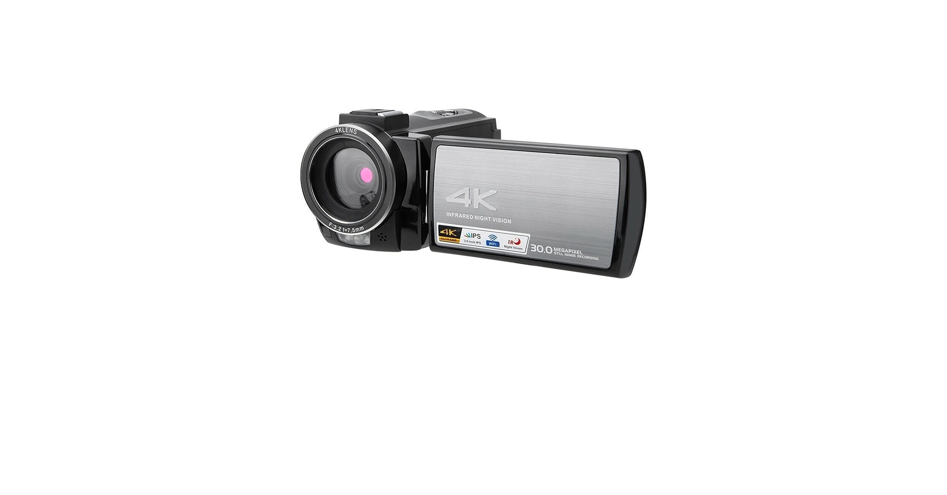 ❤️新品❤️ 4Kビデオカメラ 44MP IRナイトビジョン バッテリー2個 video_camera-a02-01.jpg