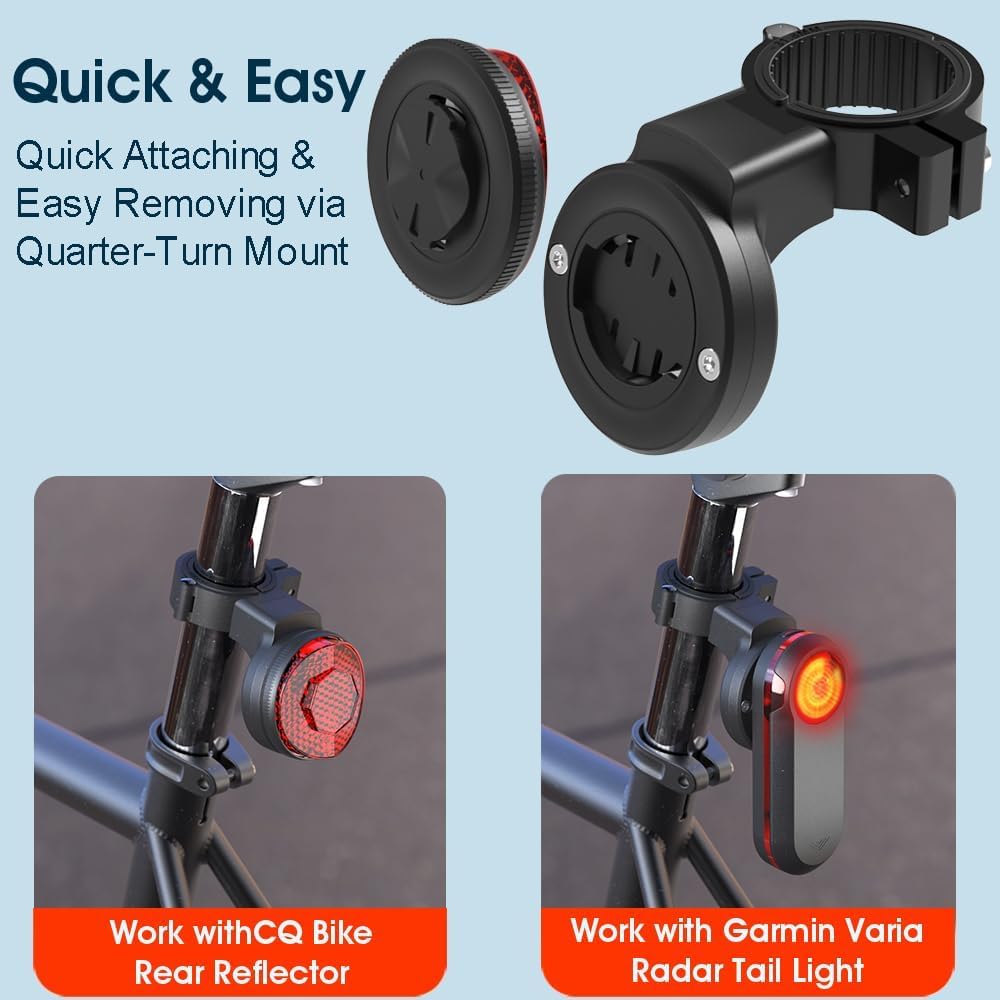 GPS Tracker Saddles Clamp AirTag Holder Mount w/Screws for