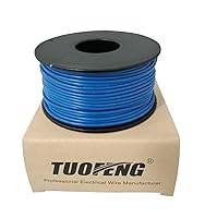 Vista 17 de TUOFENG Cable de conexión de núcleo sólido de 22 AWG, 6 cables de protoboard de diferentes colores de 30 pies cada uno, cable electrónico con PVC