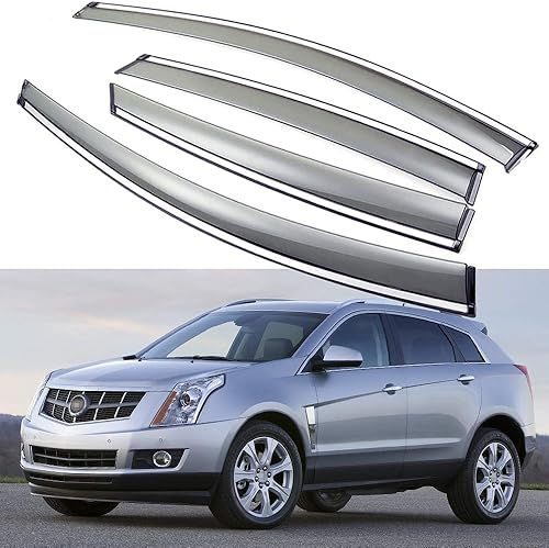 SPEEDLONG Parasol para ventana de automóvil, protector solar y lluvia compatible con Cadillac SRX 2011-2016