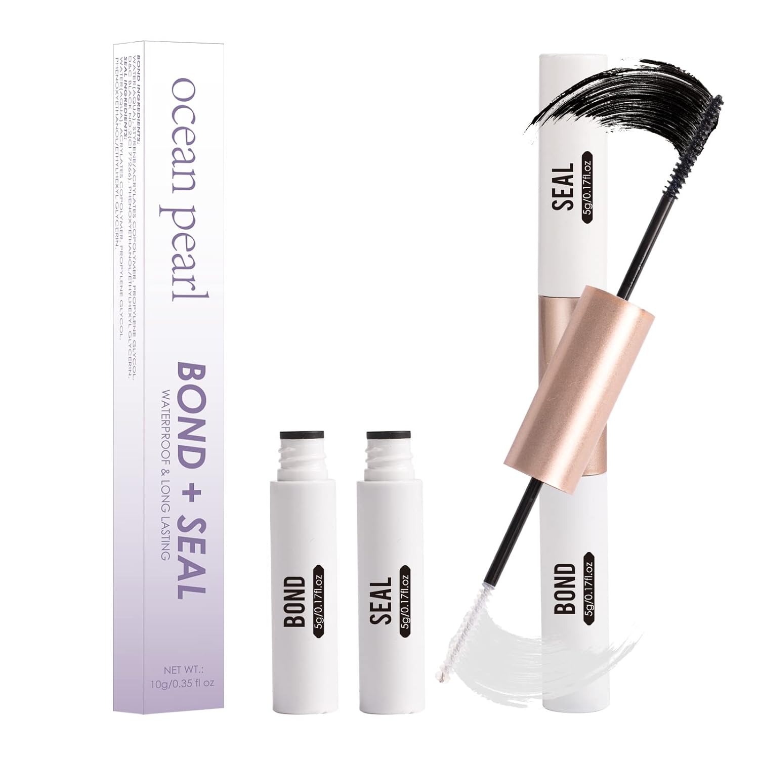 Lash Bond and Seal Eyelash Glue for Cluster Lashes Individual Eyelash