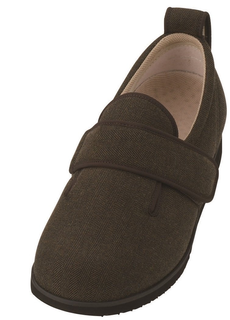 介護靴 施設・院内用 ダブルマジック2ヘリンボン 9E(ワイドサイズ