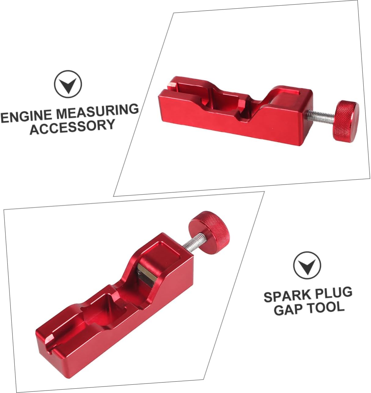 Car Spark Plug Gap Measuring Tool Durable for Spark Plugs Easy to Use and Hand-Friendly Design for Achieving Accurate Gaps