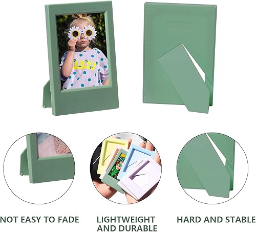 Vista 52 de WOGOZAN Mini marcos de fotos de 3 pulgadas para Fujifilm Instax Mini 12/11/99/90/9/8/7+/EVO Classic Polaroid 2.15 x 3.4 pulgadas, tamaño cartera