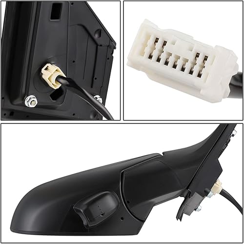 Miniatura 4 de DNA Motoring OEM-MR-HO1321295 - Espejo retrovisor de puerta lateral derecho con calefacción y detección de punto ciego compatible con CR-V