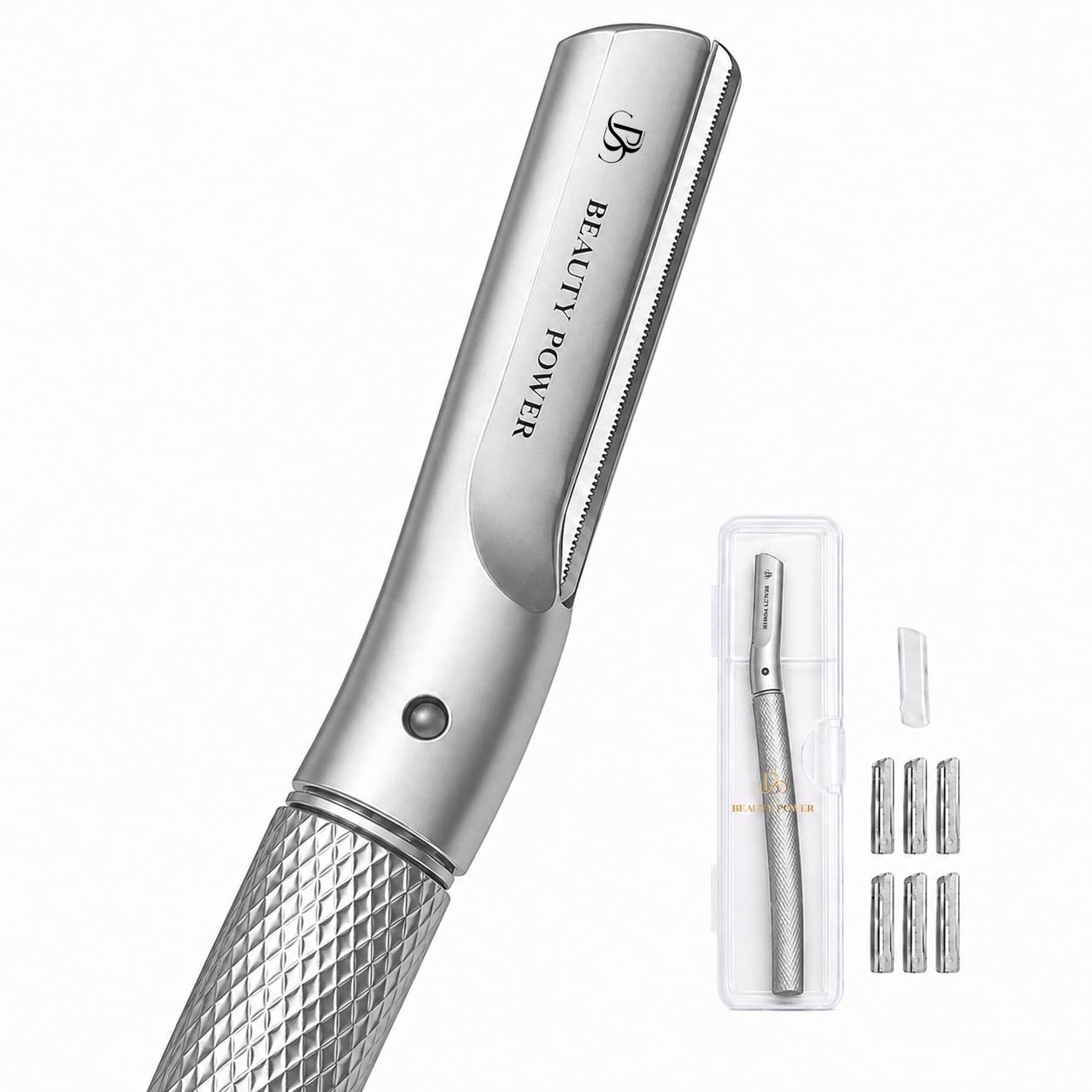 Beauty Power Eyebrow Razor - Precision Trimming Tool