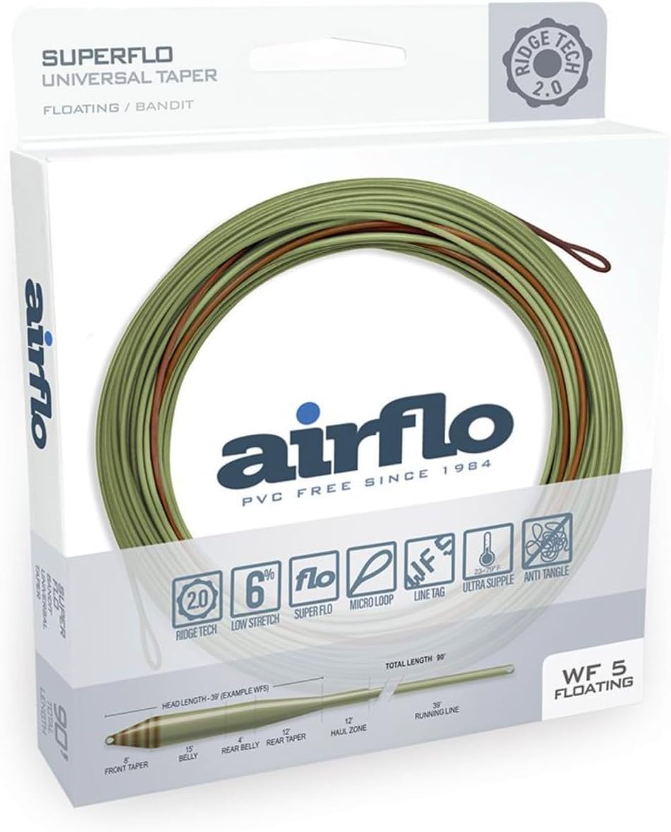Airflo Superflo Ridge 2.0 Universal Taper Flyline