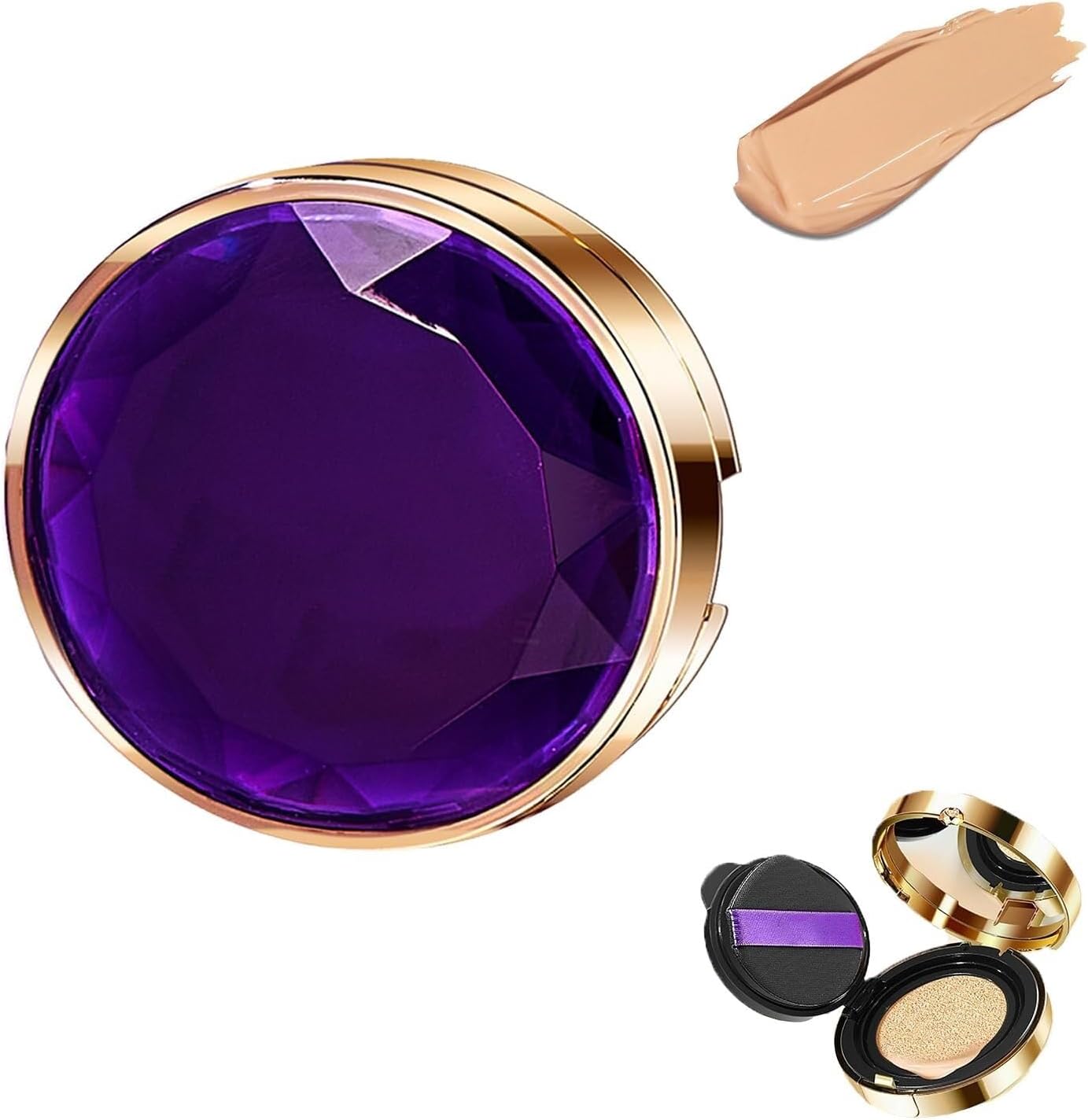 Soft Matte Cream Concealer, Waterproof Foundation, Soft Matte Cream Concealer Full Coverage, Full Coverage Moisturizing Contour and Brighten(Color:1pcs-natural color)